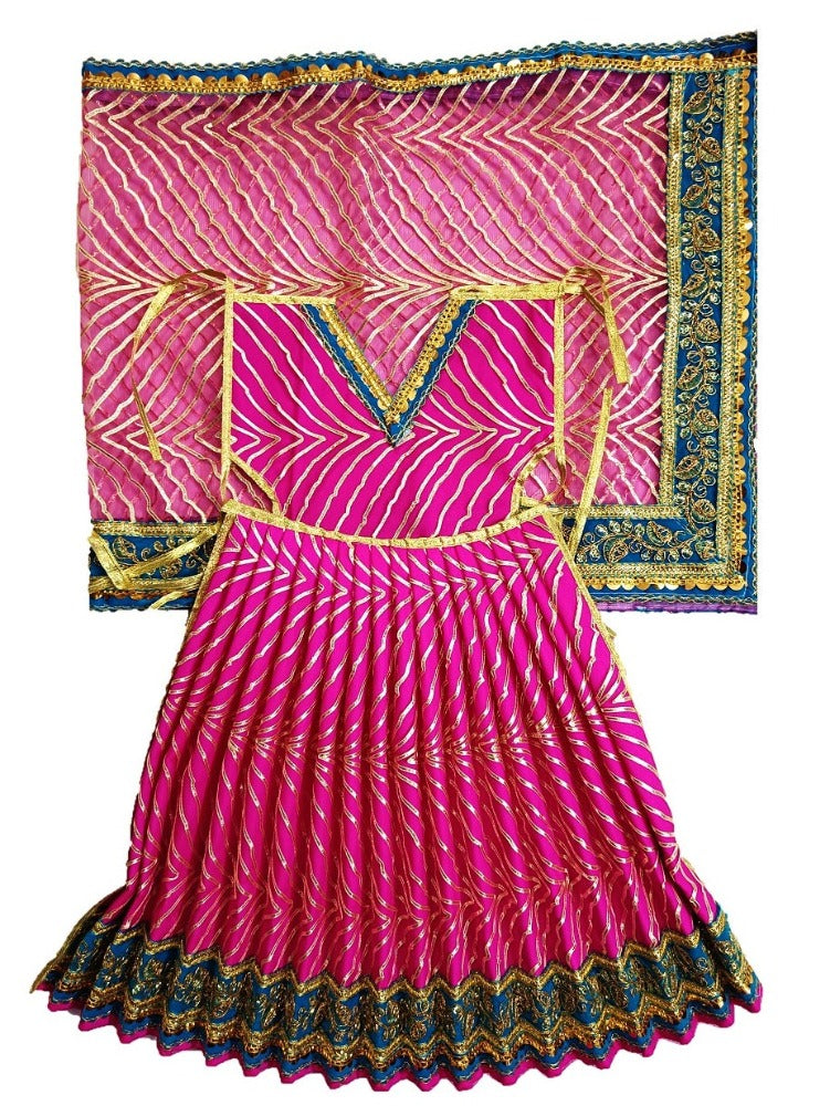Ram Darbar (Sita-Ram-Lakshman) Poshak - For Idol Height 4 ft Feet /48