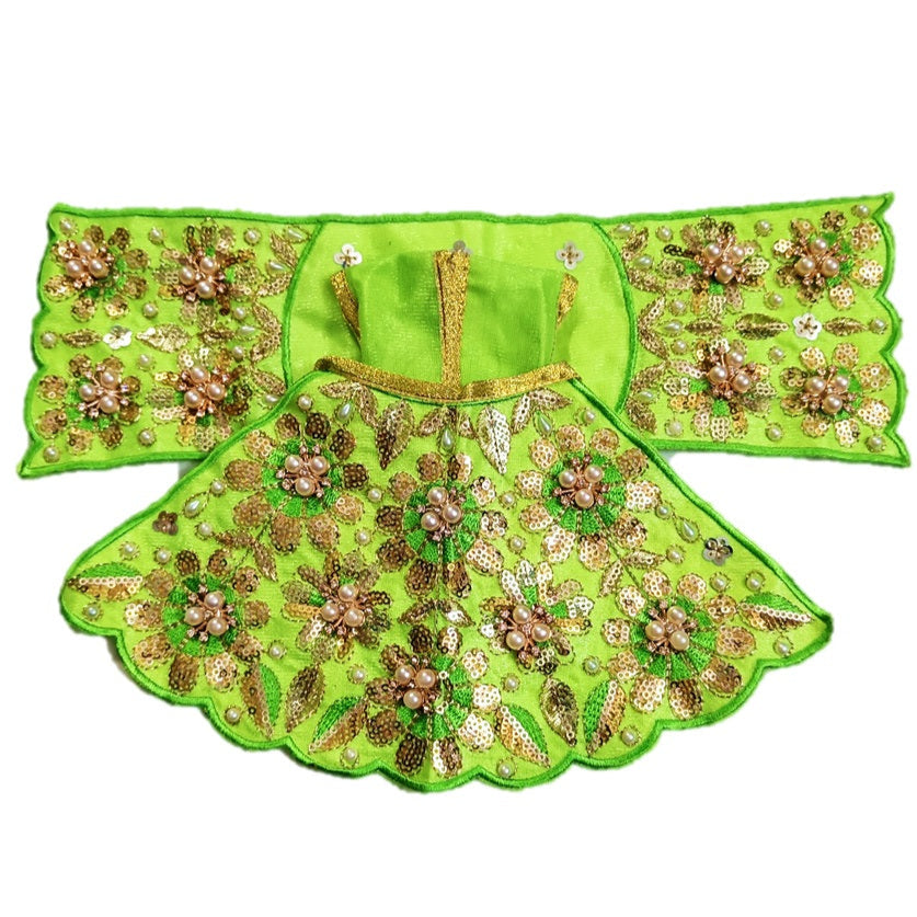 Mata Rani _Poshak-Lehenga Length Size - (6