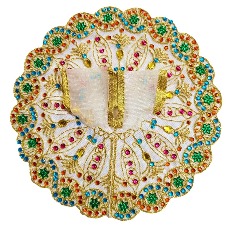 Kanha/Laddu Gopal/Krishna Ji Dress/ Poshak_ Size No. 5-6  Great E Pujari  (A Brand of Sajyoti Trading Co)