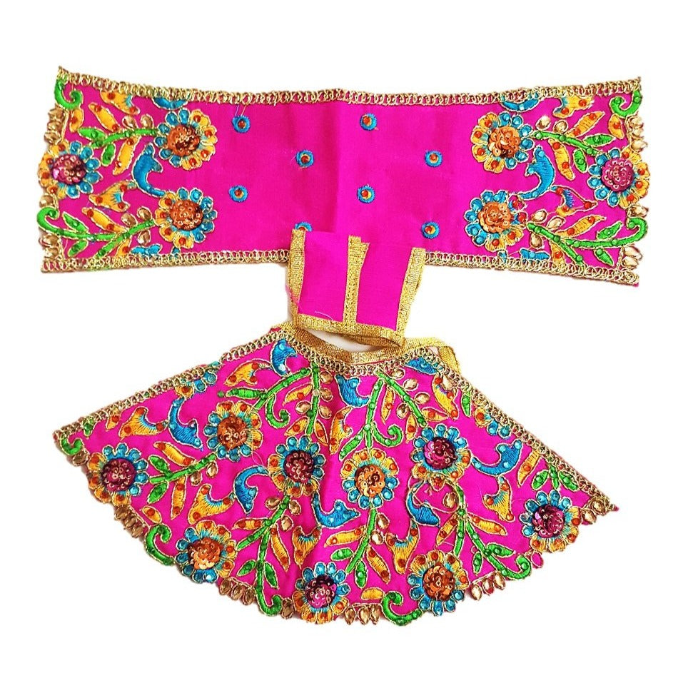 Mata Rani _Poshak- Lehenga Length - (5