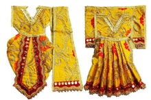 Load image into Gallery viewer, Radha Krishan-Poshak - For Idol Height 1 ft Feet /12 Inchs - Size No. 1