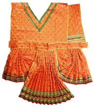Load image into Gallery viewer, Hanuman Ji Dress -for Idol height of 3.5 feet/42&quot; Inch-Size No. 7
