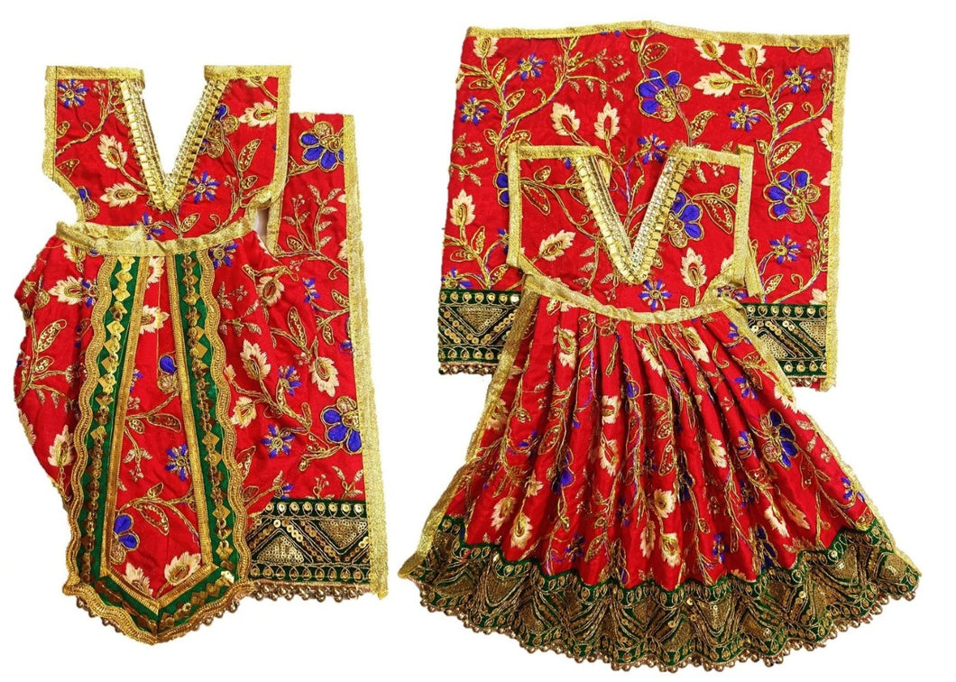 Radha Krishan _Poshak_ for Idol Height- 16