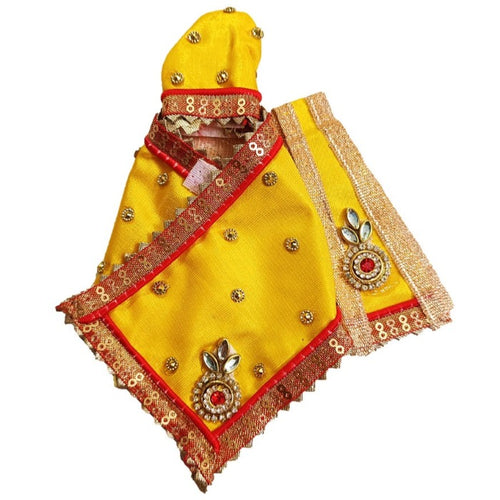 Sai Baba Dress_ Size_No. 1 for Idol height - 5