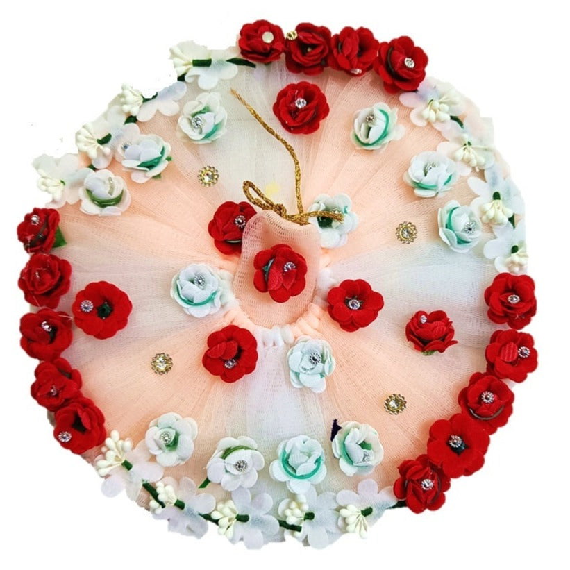 Kanha/Laddu Gopal/Krishna Ji Dress/ Poshak_Size No. 1,2,4-6 (Net Fabric)