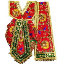 Load image into Gallery viewer, Radha Krishan-Poshak - For Idol Height 1 ft Feet /12 Inchs - Size No. 1