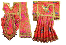 Load image into Gallery viewer, Radha Krishan-Poshak - For Idol Height 1 ft Feet /12 Inchs - Size No. 1