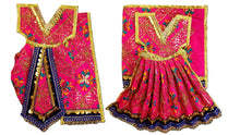 Load image into Gallery viewer, Radha Krishan-Poshak - For Idol Height 1 ft Feet /12 Inchs - Size No. 1