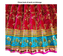 Load image into Gallery viewer, Mata Rani _Poshak_ Vastra for Size Devi Idol Figure - (2 Feet.)_ Size No. 4 (Velvet)