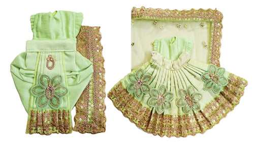 Radha Krishan-Fancy Poshak - For Idol Height 1 ft Feet /12