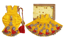 Load image into Gallery viewer, Radha Krishan-Zari-Fancy-Poshak Lehenga/Dhoti- Length 5" Inch's