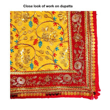 Load image into Gallery viewer, Mata Rani _Poshak_ Vastra for Devi Idol Figure - (24" Inch./2 feet)_ Size No. 4