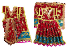 Load image into Gallery viewer, Radha Krishan-Poshak - For Idol Height 1 ft Feet /12 Inchs - Size No. 1 (Velvet)