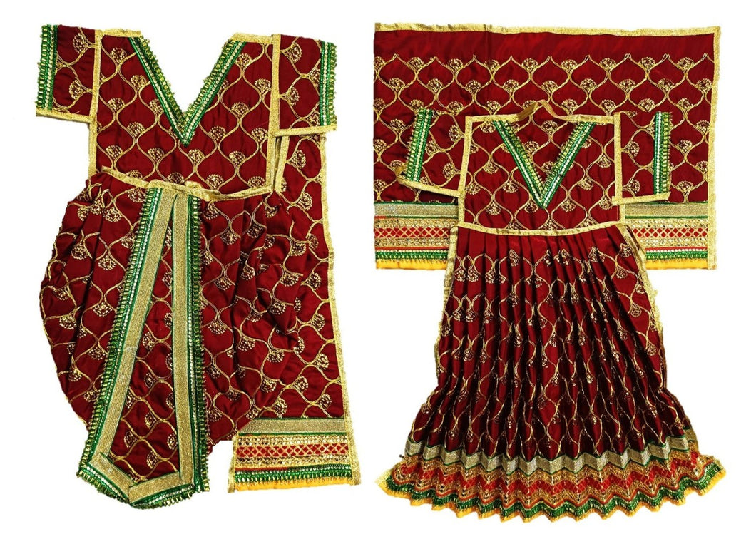 Radha Krishan _Poshak_ for Idol Height- 24