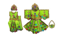 Load image into Gallery viewer, Radha Krishan-Poshak-Lehenga/Dhoti-Size 2" Inch's