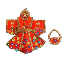 Load image into Gallery viewer, Radha Krishan-Poshak-Lehenga/Dhoti-Size 2" Inch's