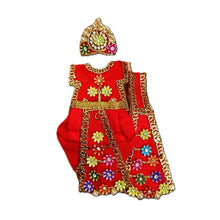 Load image into Gallery viewer, Radha Krishan-Poshak-Lehenga/Dhoti-Size 3" Inch
