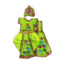 Load image into Gallery viewer, Radha Krishan-Poshak-Lehenga/Dhoti-Size 3" Inch