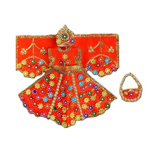 Load image into Gallery viewer, Radha Krishan-Poshak-Lehenga/Dhoti-Size 3" Inch