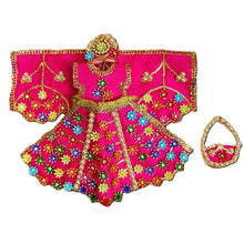 Load image into Gallery viewer, Radha Krishan-Poshak-Lehenga/Dhoti-Size 3" Inch