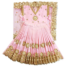 Load image into Gallery viewer, Radha Krishan _Fancy Poshak_ for Idol Height 18" Inch's /1.5 feet - Size No. 3