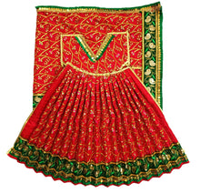 Load image into Gallery viewer, Mata Rani _Poshak_ Vastra for Devi Idol Figure - (24" Inch./2 feet)_ Size No. 4