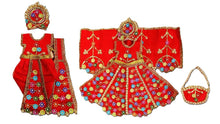 Load image into Gallery viewer, Radha Krishan-Poshak-Lehenga/Dhoti-Size 4" Inch