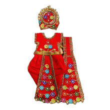 Load image into Gallery viewer, Radha Krishan-Poshak-Lehenga/Dhoti-Size 4" Inch