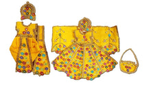 Load image into Gallery viewer, Radha Krishan-Poshak-Lehenga/Dhoti-Size 4" Inch