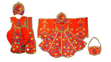 Load image into Gallery viewer, Radha Krishan-Poshak-Lehenga/Dhoti-Size 4" Inch