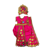 Load image into Gallery viewer, Radha Krishan-Poshak-Lehenga/Dhoti-Size 4" Inch