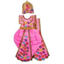 Load image into Gallery viewer, Radha Krishan-Poshak-Lehenga/Dhoti-Size 5" Inch