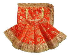 Load image into Gallery viewer, Radha Krishan- Poshak - For Idol Height 1 ft Feet /12" Inch's - Size No. 1 (Kali Design)