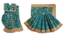 Load image into Gallery viewer, Radha Krishan _Poshak_ for Size No. 3 - for Idol Height 18" Inch's /1.5 feet (Kali Design)