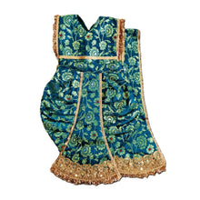 Load image into Gallery viewer, Radha Krishan _Poshak_ for Size No. 3 - for Idol Height 18" Inch's /1.5 feet (Kali Design)