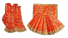 Load image into Gallery viewer, Radha Krishan _Poshak_ for Size No. 3 - for Idol Height 18" Inch's /1.5 feet (Kali Design)