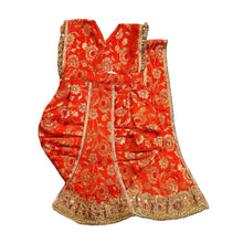 Load image into Gallery viewer, Radha Krishan _Poshak_ for Size No. 3 - for Idol Height 18" Inch's /1.5 feet (Kali Design)