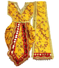 Load image into Gallery viewer, Radha Krishan-Poshak - For Idol Height 1 ft Feet /12 Inchs - Size No. 1