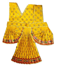Load image into Gallery viewer, Hanuman Ji Dress -for Idol height of 3.5 feet/42" Inch-Size No. 7
