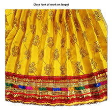 Load image into Gallery viewer, Hanuman Ji Dress -for Idol height of 3.5 feet/42" Inch-Size No. 7