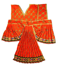 Load image into Gallery viewer, Hanuman Ji Dress -for Idol height of 3.5 feet/42" Inch-Size No. 7