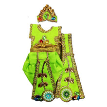 Load image into Gallery viewer, Radha Krishan-Poshak-Lehenga/Dhoti-Size 3" Inch