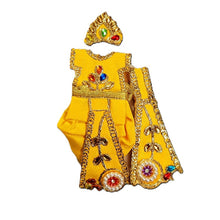 Load image into Gallery viewer, Radha Krishan-Poshak-Lehenga/Dhoti-Size 3" Inch