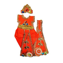 Load image into Gallery viewer, Radha Krishan-Poshak-Lehenga/Dhoti-Size 3" Inch