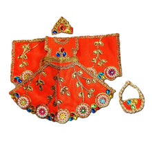 Load image into Gallery viewer, Radha Krishan-Poshak-Lehenga/Dhoti-Size 3" Inch