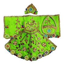 Load image into Gallery viewer, Radha Krishan-Poshak-Lehenga/Dhoti-Size 4" Inch