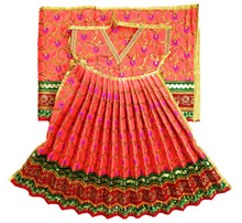 Load image into Gallery viewer, Mata Rani _Poshak_ Vastra for Devi Idol Figure - (24" Inch./2 feet)_ Size No. 4