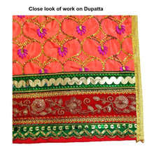 Load image into Gallery viewer, Mata Rani _Poshak_ Vastra for Devi Idol Figure - (24" Inch./2 feet)_ Size No. 4