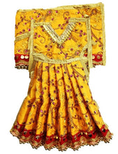 Load image into Gallery viewer, Ram Darbar (Sita-Ram-Lakshman) Poshak - For Idol Height 1 ft Feet /12&quot; Inch&#39;s - Size No. 1