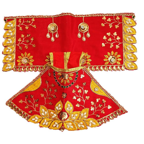 Mata Rani _Poshak-Lehenga Length Size - (6